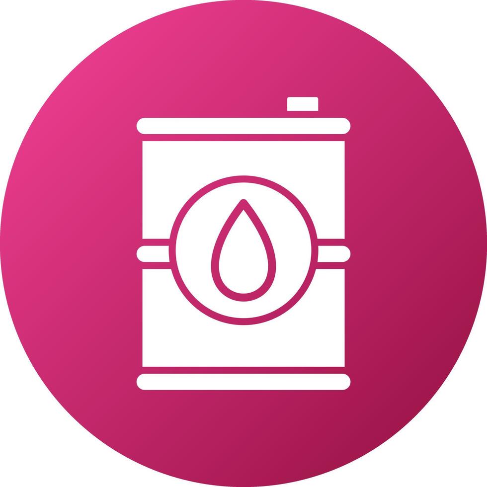 Oil Barrell Icon Style vector