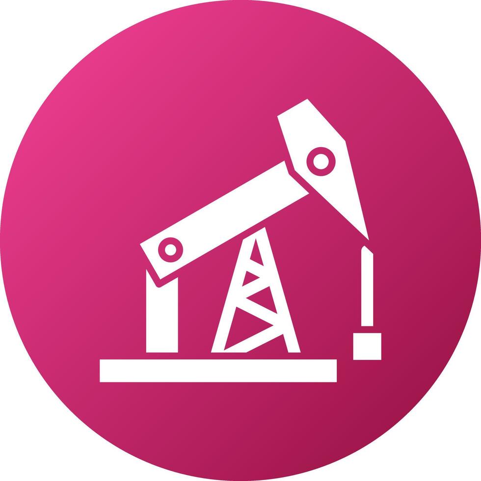 Oil Platform Icon Style vector