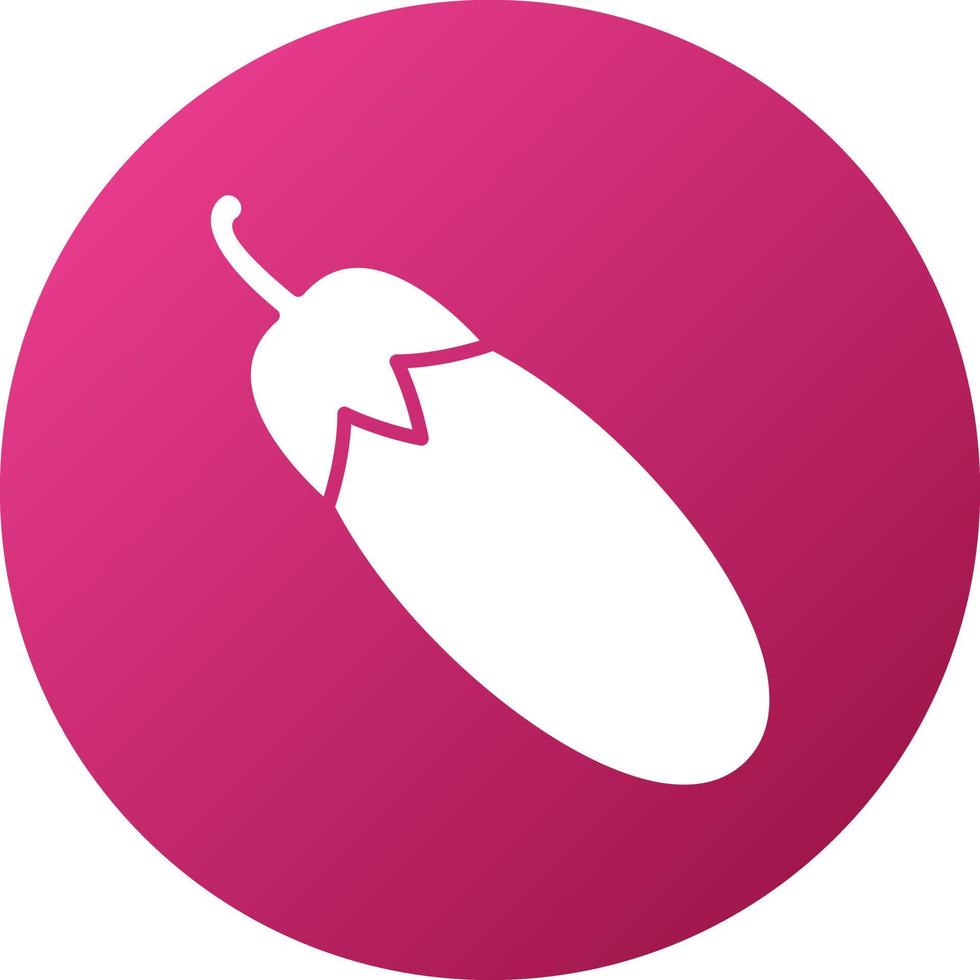 Eggplant Icon Style vector