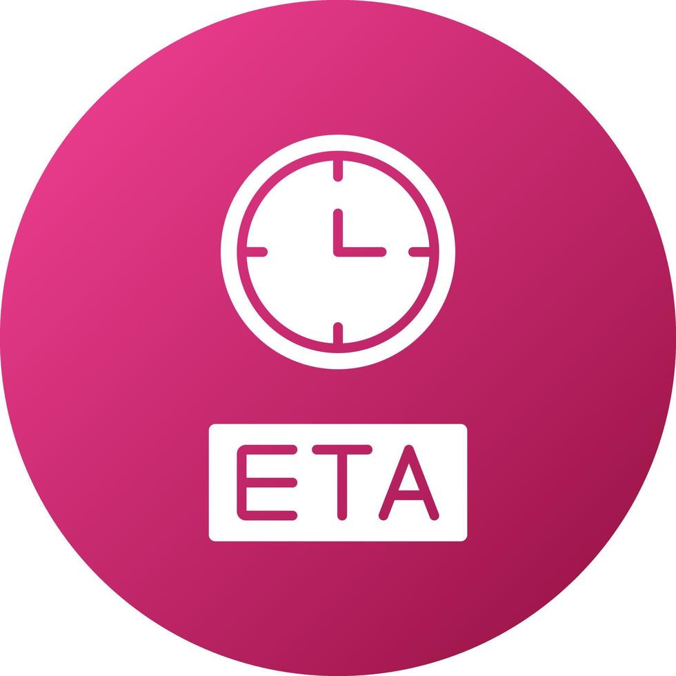 Eta Icon Style vector