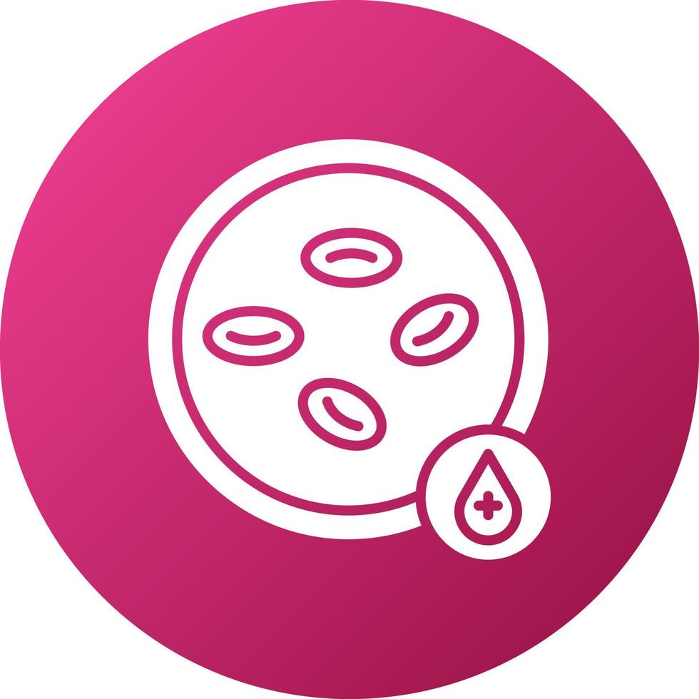 Hematology Icon Style vector