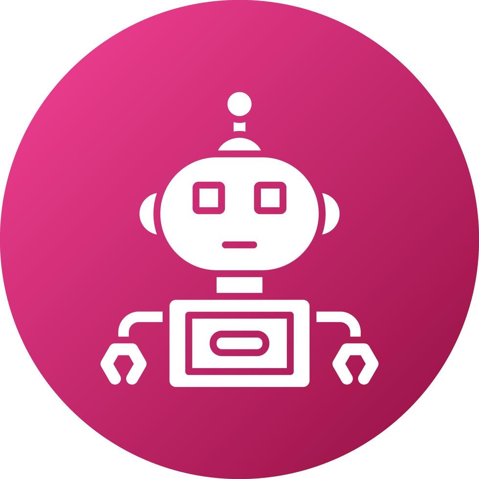 Robot Icon Style vector