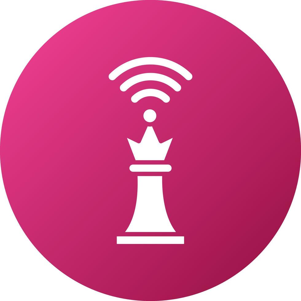 Smart Chess Icon Style vector