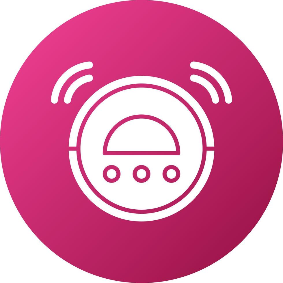 Smart Vacuum Icon Style vector