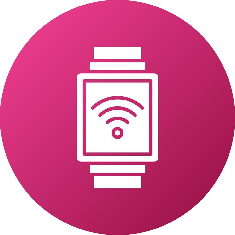 Smart Watch Icon Style vector