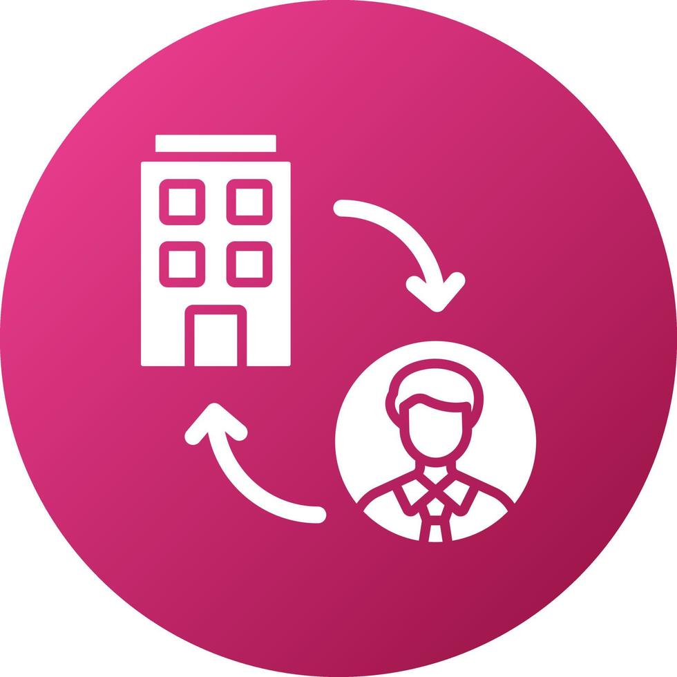 B2C Icon Style vector