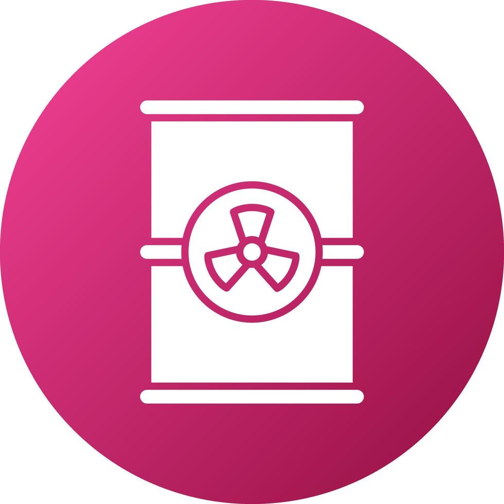 Toxic Waste Icon Style vector