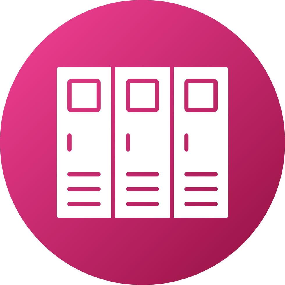 Locker Icon Style vector