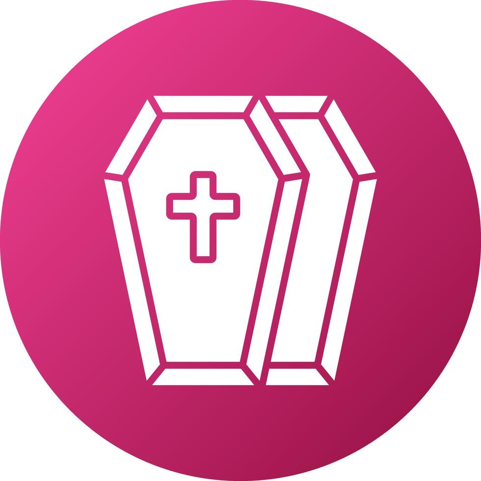 Coffin Icon Style vector