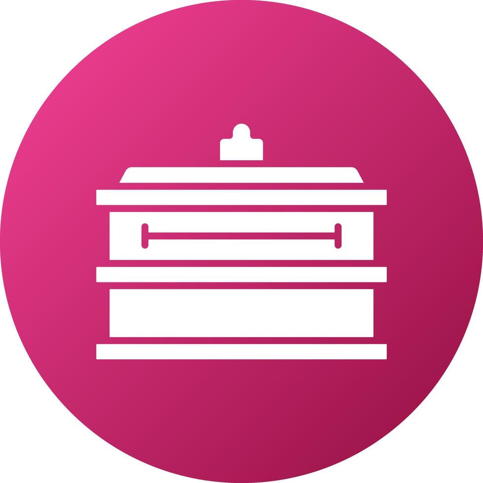 People Coffin Icon Style vector