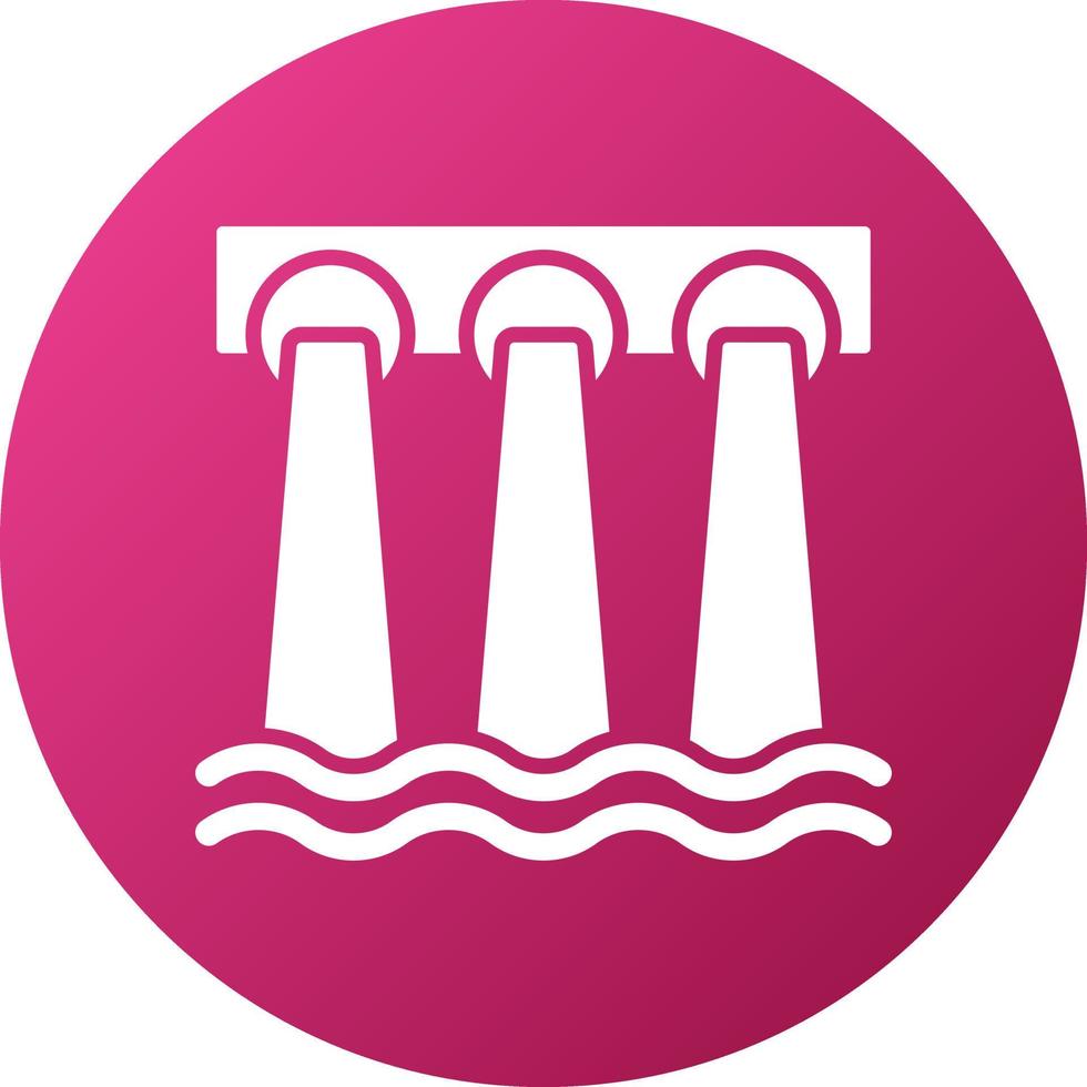 Dam Icon Style vector