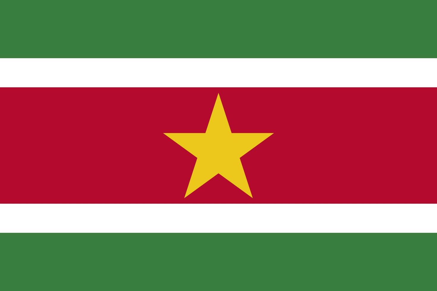Simple flag Correct size, proportion, colors. vector