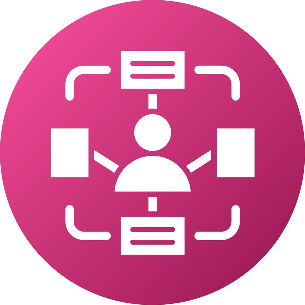 Dependencies Icon Style vector