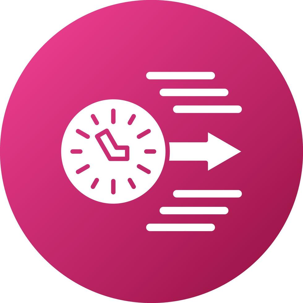 Moving Forward Icon Style vector