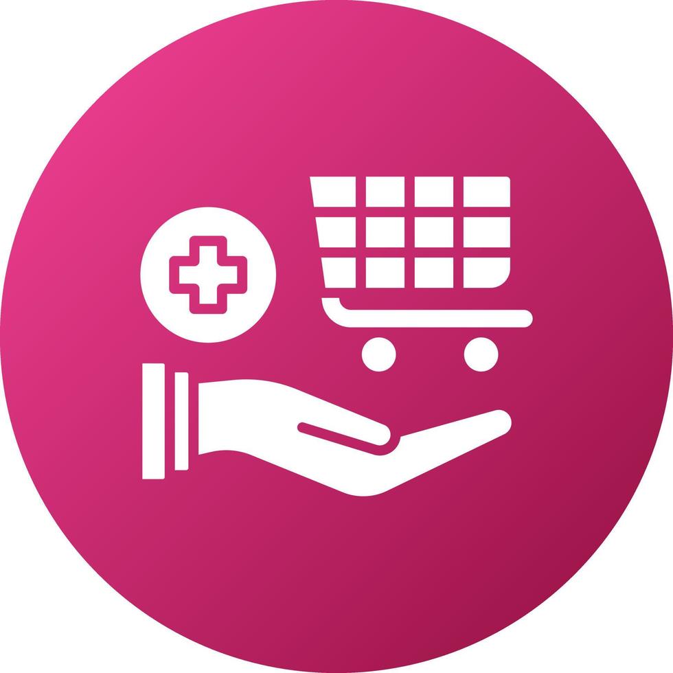 Medical Ecommerce Provider Icon Style vector