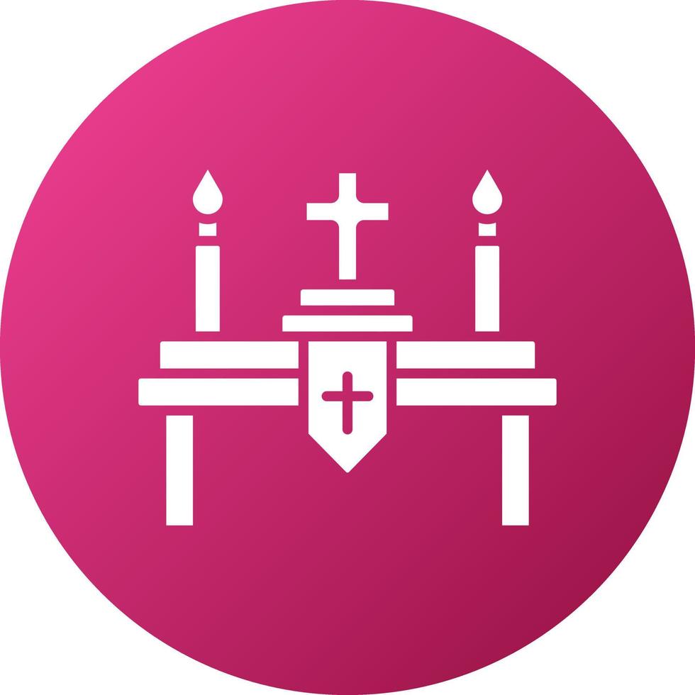 Altar Icon Style vector