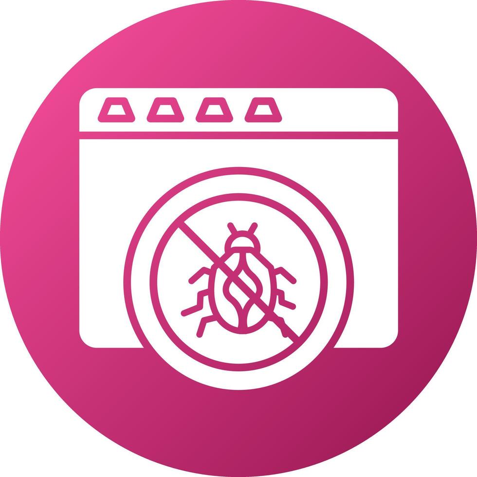 Debug Icon Style vector
