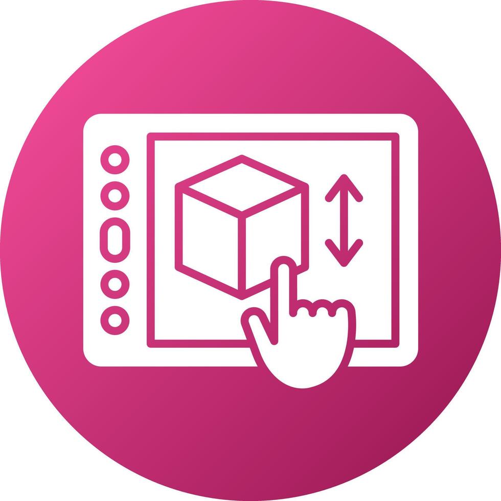 Interaction Design Icon Style vector