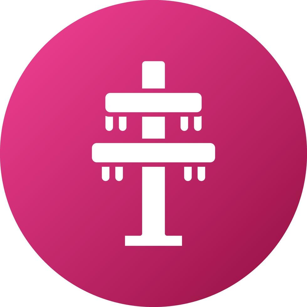 Electric Tower Icon Style vector