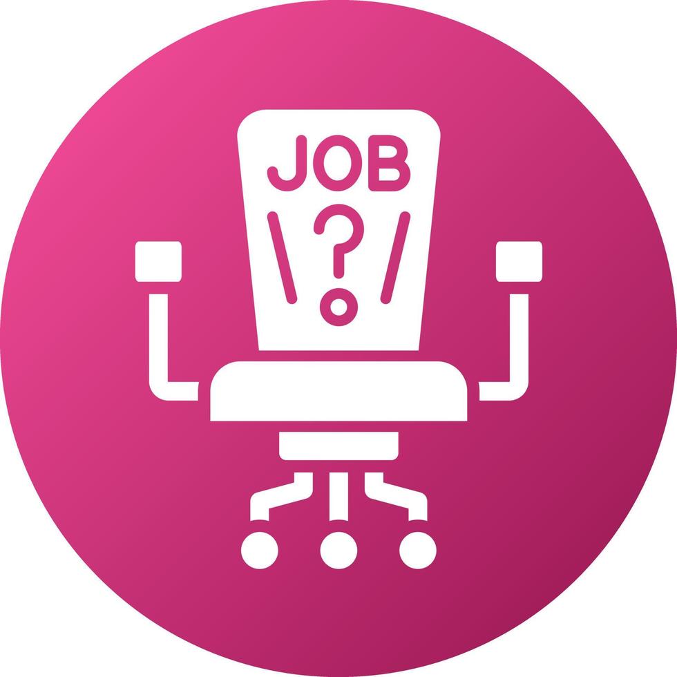 Job Vacancy Icon Style vector