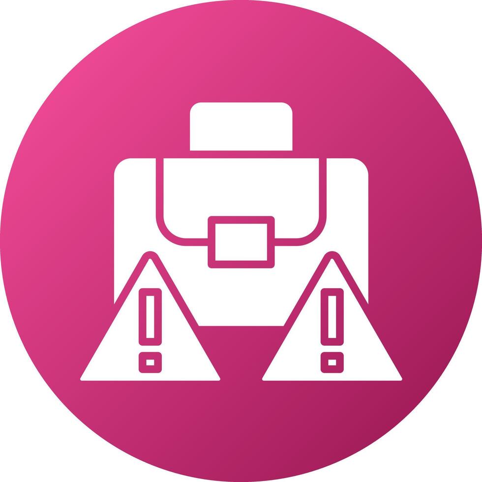 Job Loss Icon Style vector