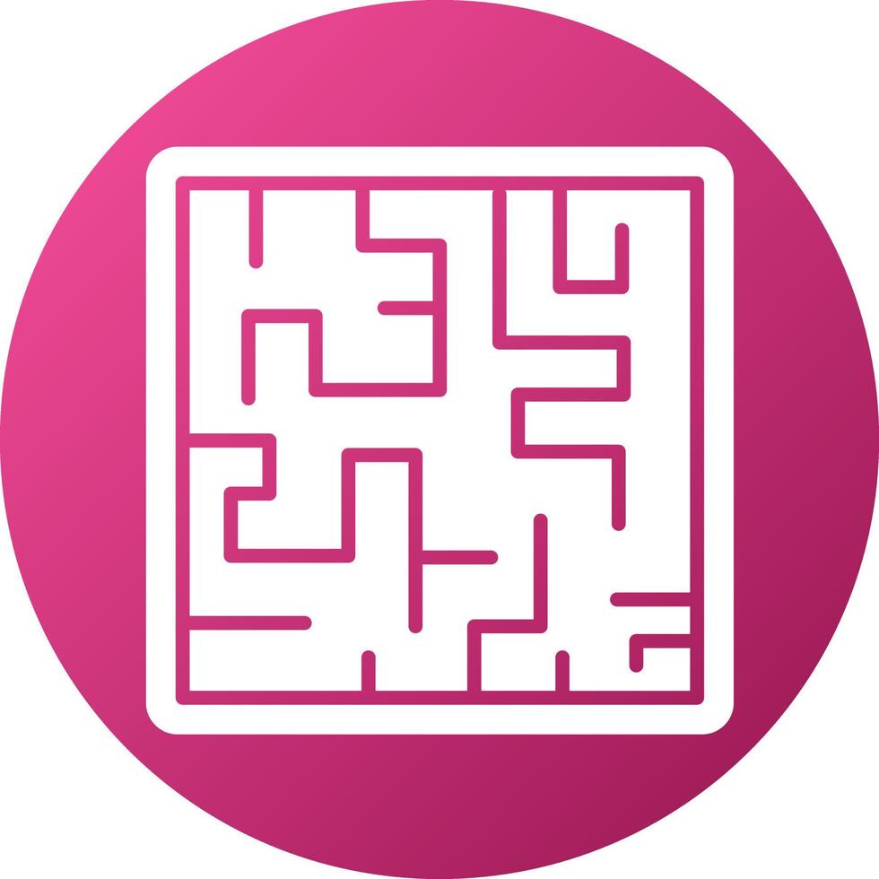 Art Conundrum Icon Style vector