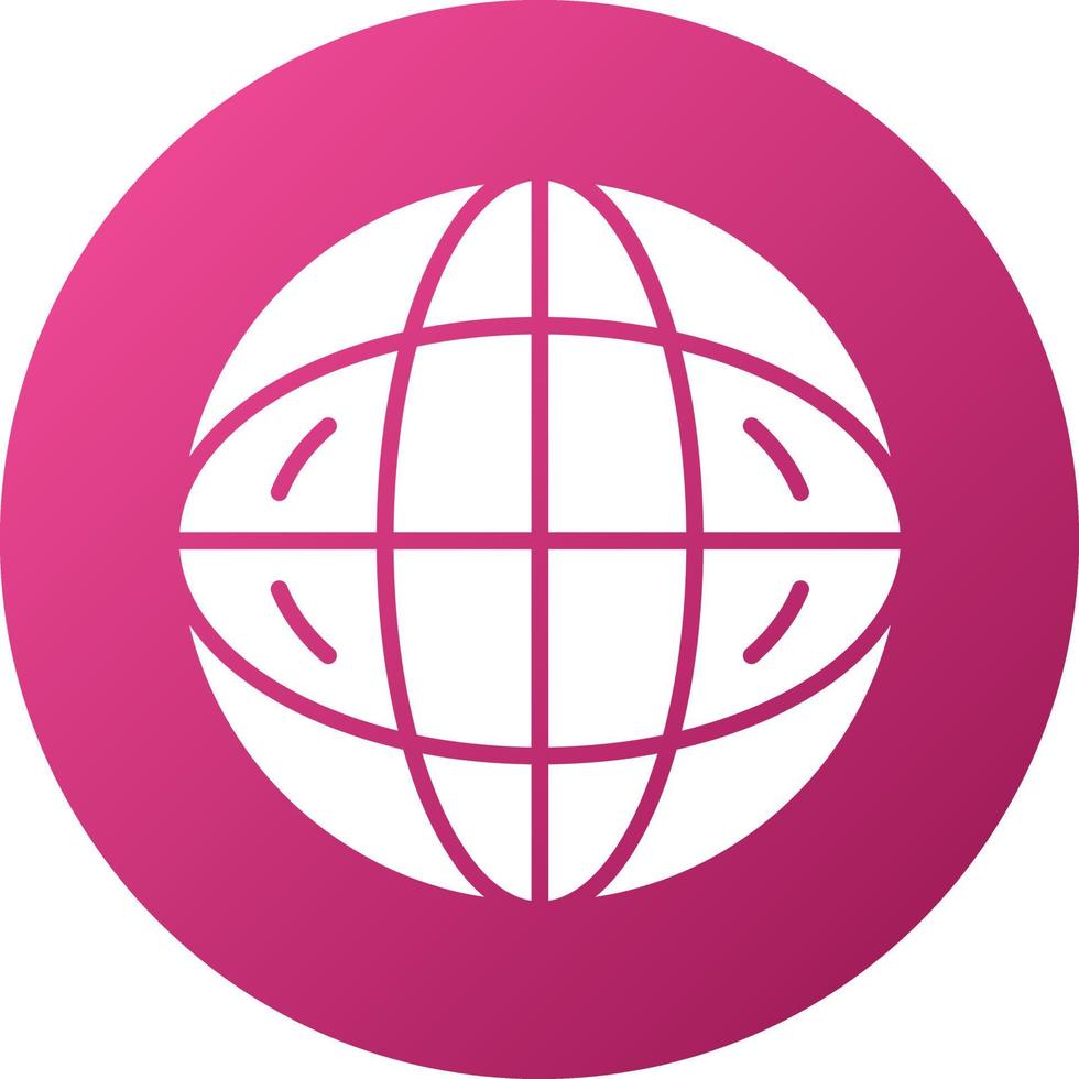 Globe Icon Style vector