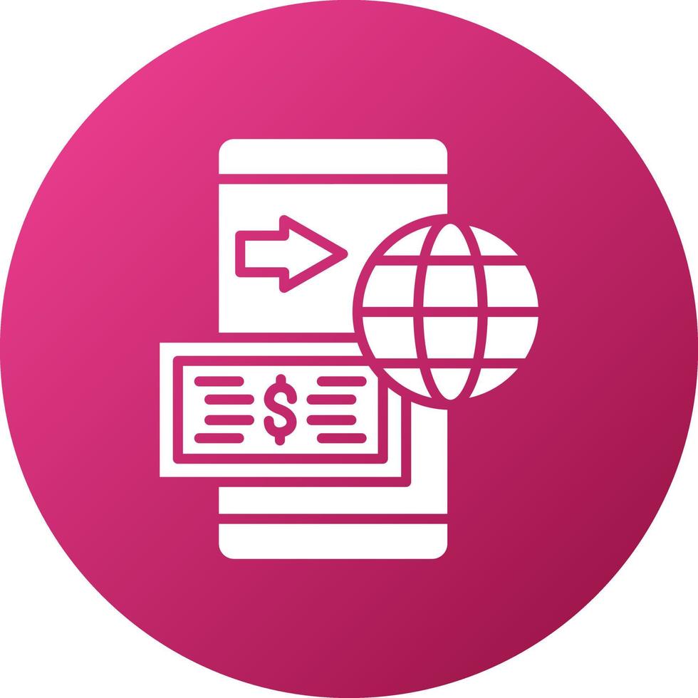 Remittance Icon Style vector