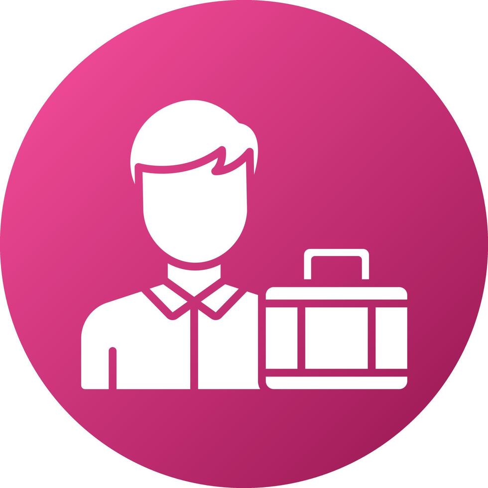 Passenger Icon Style vector