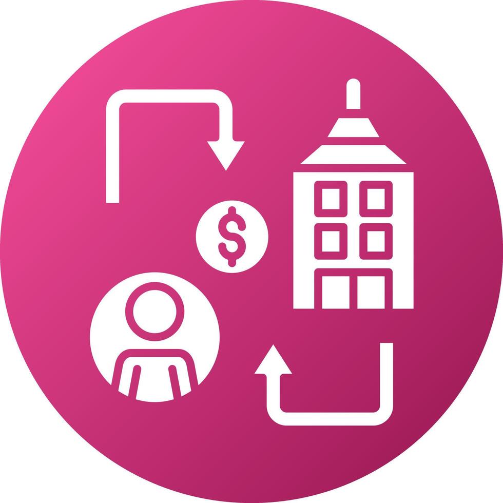 B2C Icon Style vector