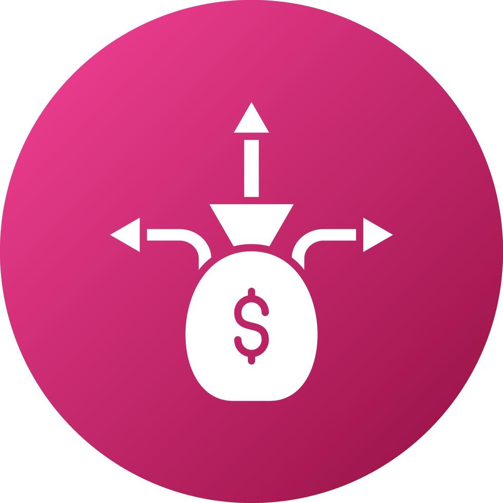Investment Decision Icon Style vector