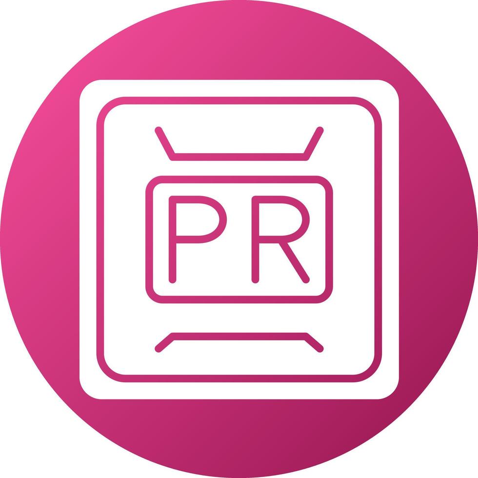 Premiere Icon Style vector