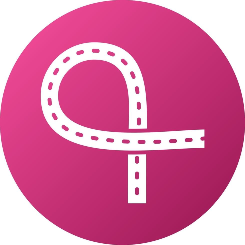 Road Ramps Icon Style vector