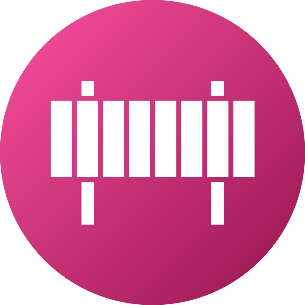 Road Obstruction Icon Style vector