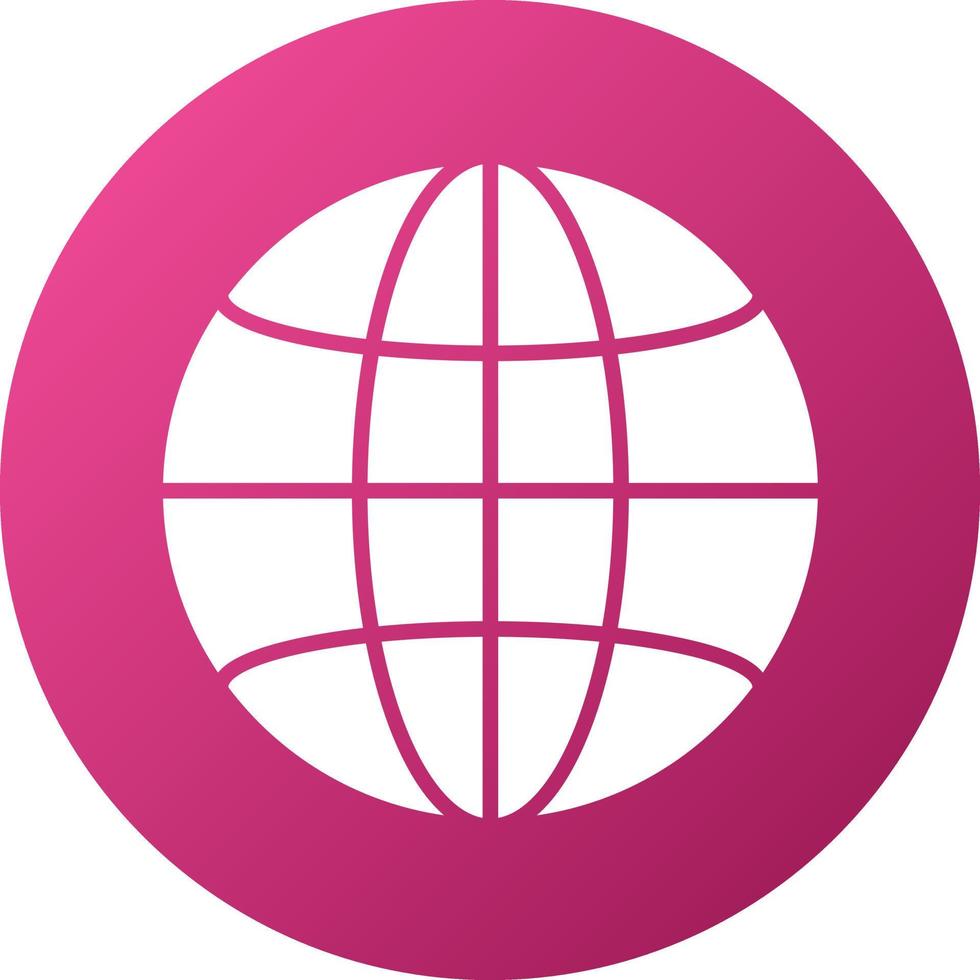 Globe Icon Style vector