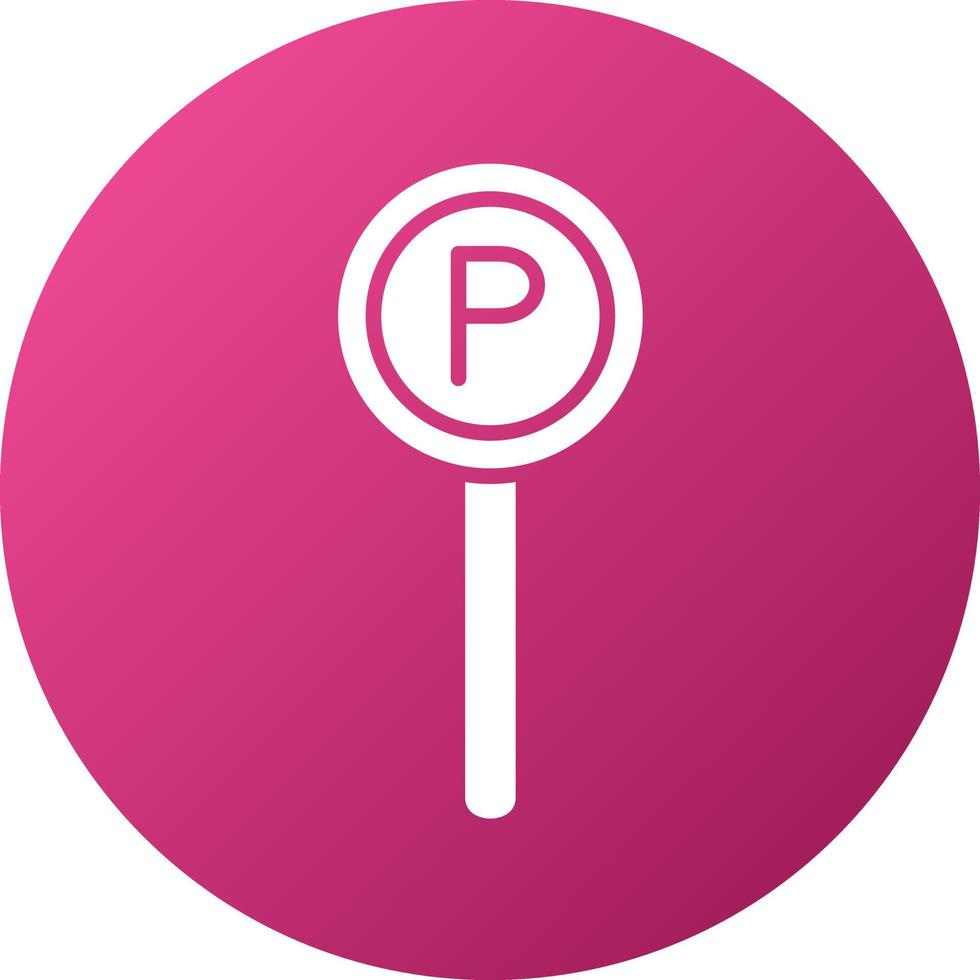 Parking Icon Style vector