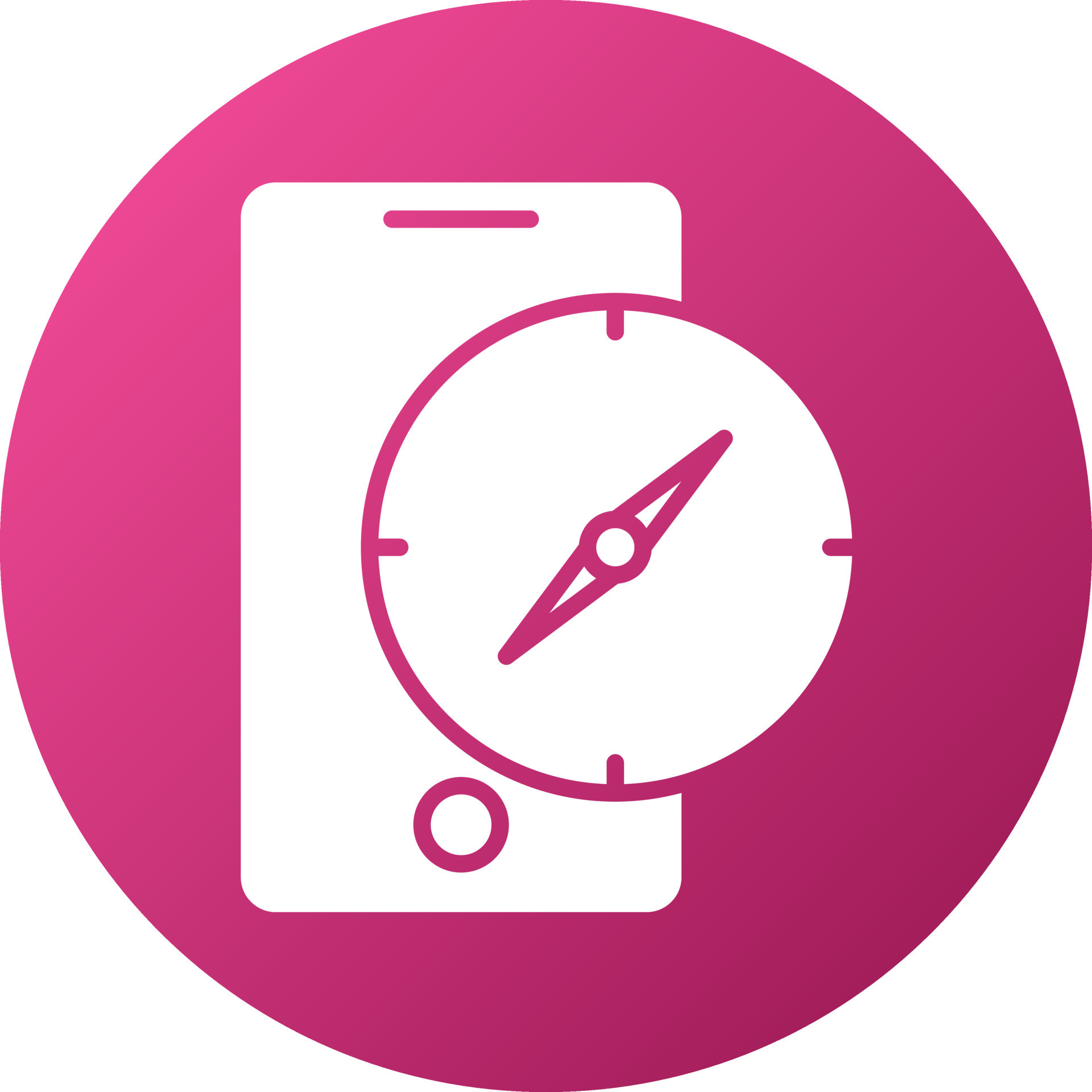 Compass App Icon Style 21804426 Vector Art at Vecteezy