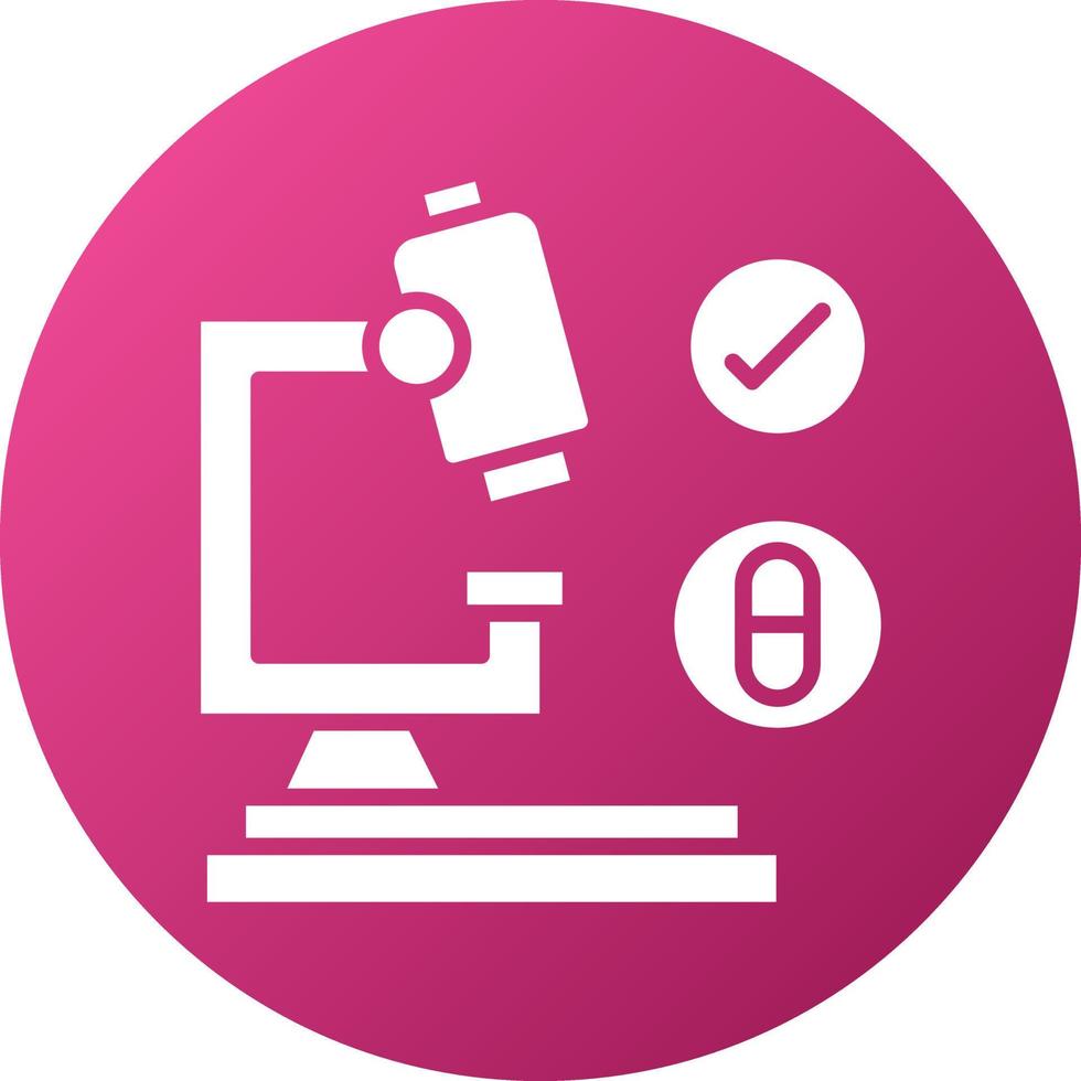 Drug Discovery Icon Style vector