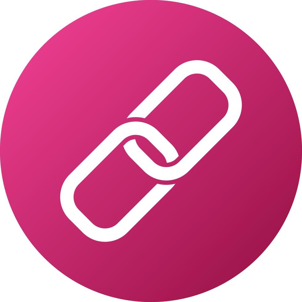 Link Building Icon Style vector