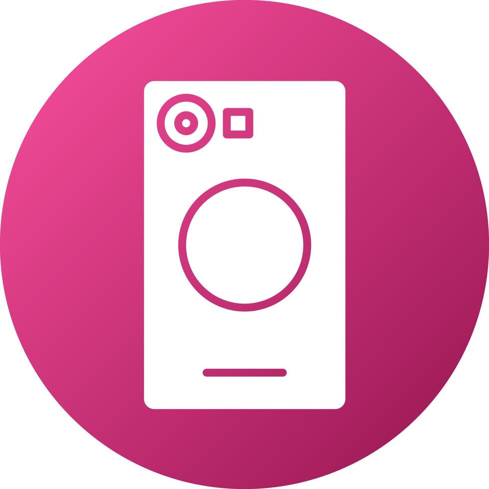 Smartphone Camera Icon Style vector