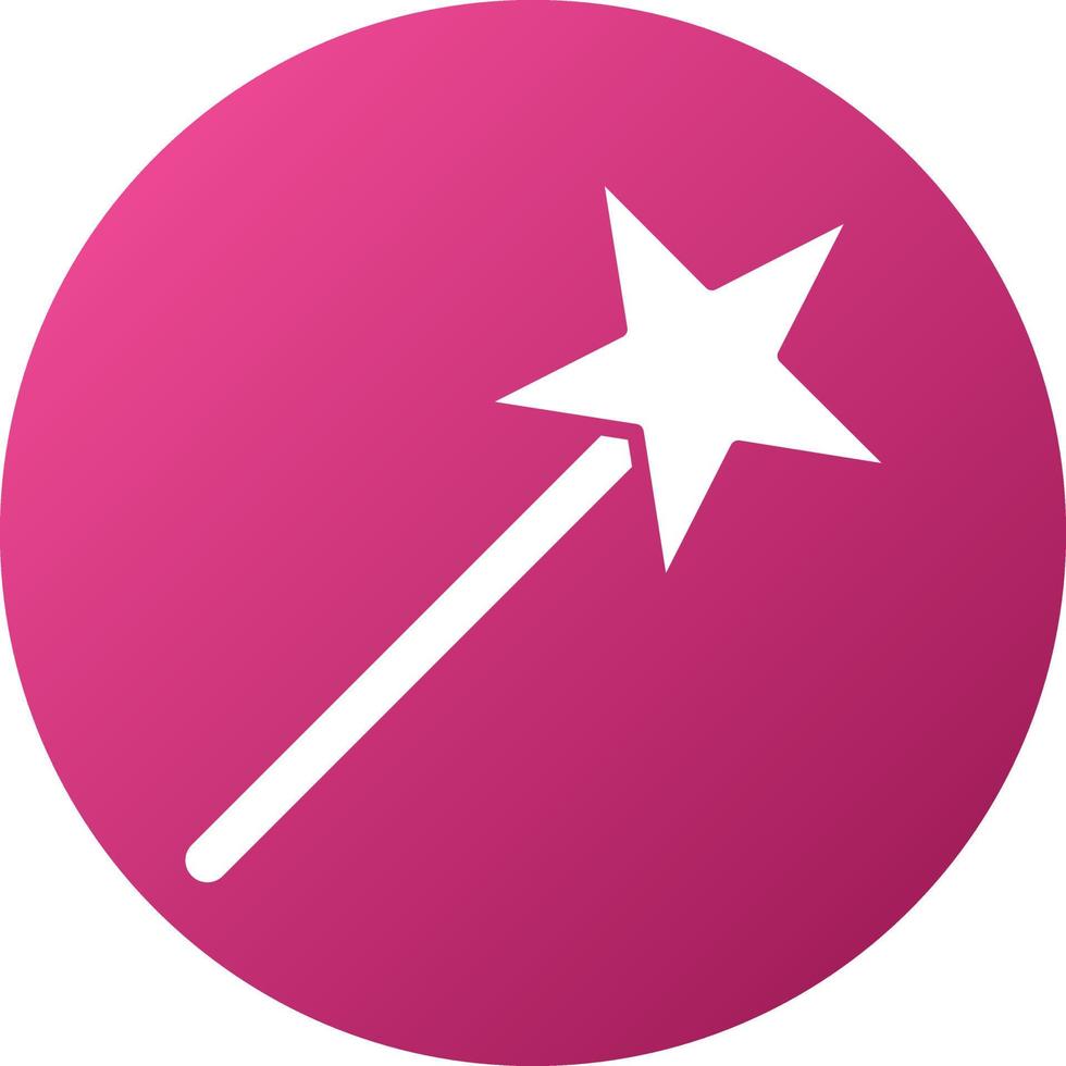 Magic Wand Icon Style vector