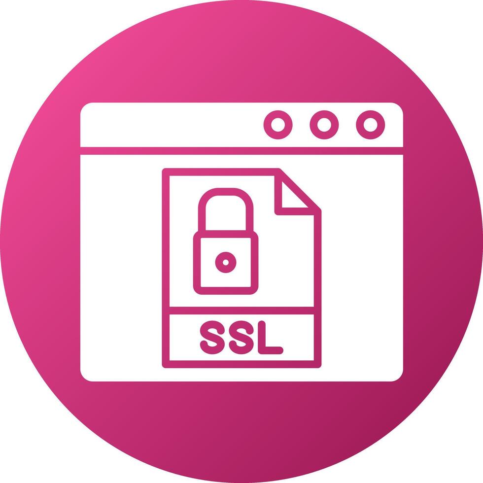 SSL Icon Style vector