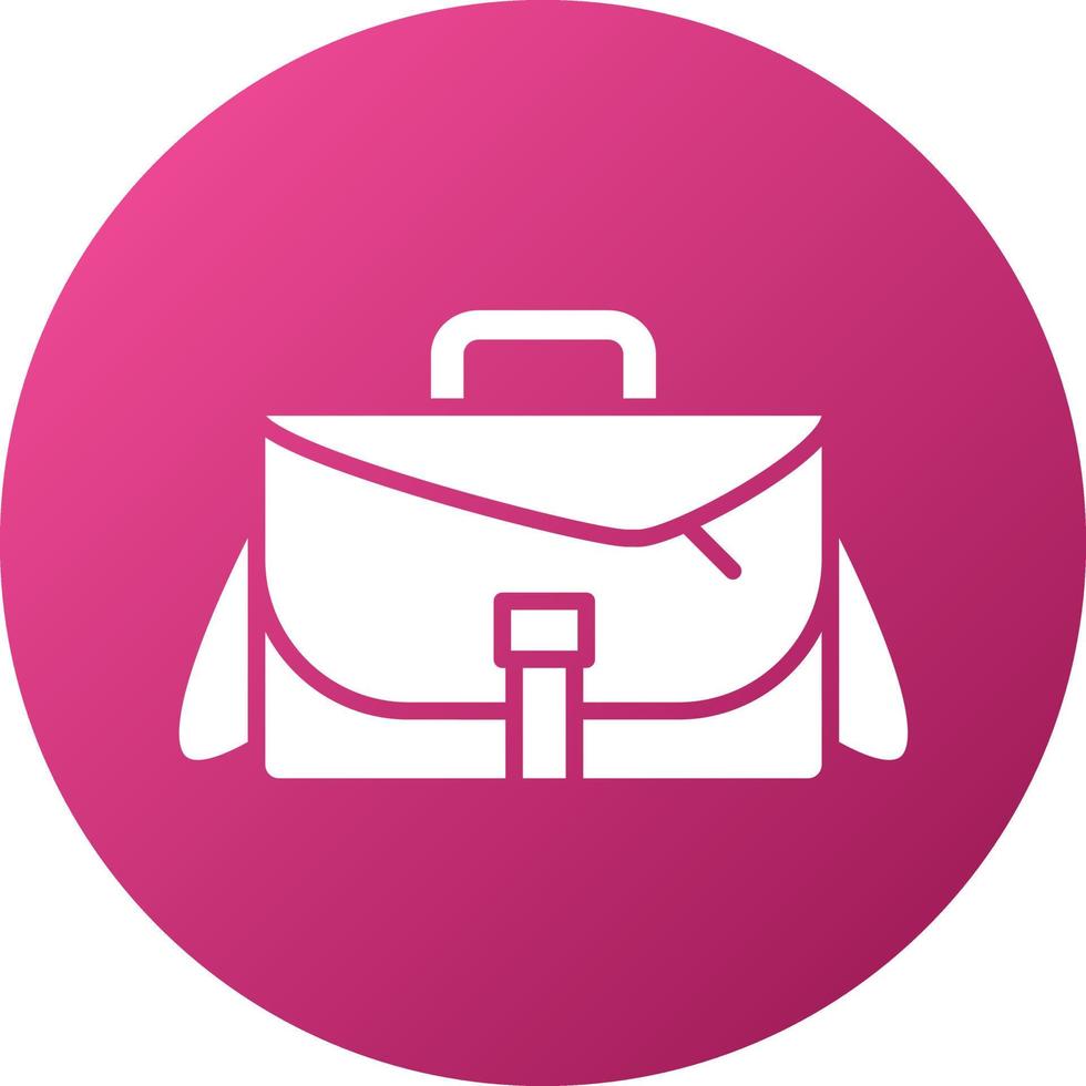 Camera Bag Icon Style vector