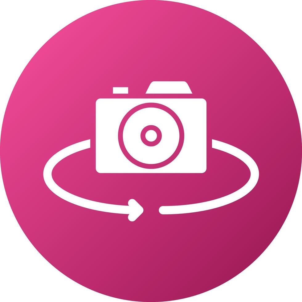 Front Camera Icon Style vector