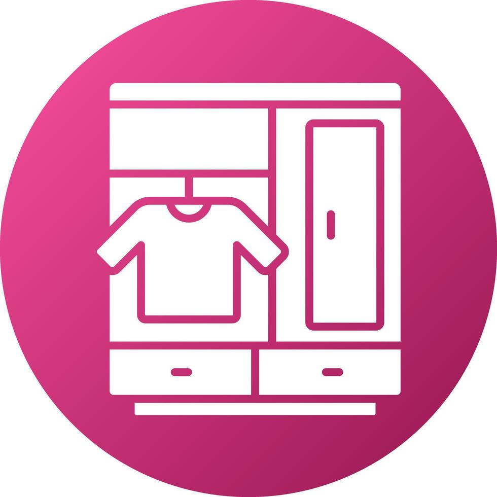 Wardrobe Icon Style vector