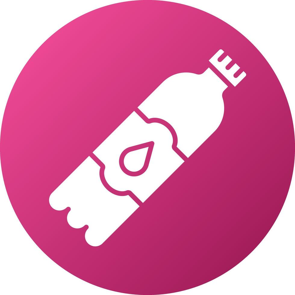 Water Bottle Icon Style vector