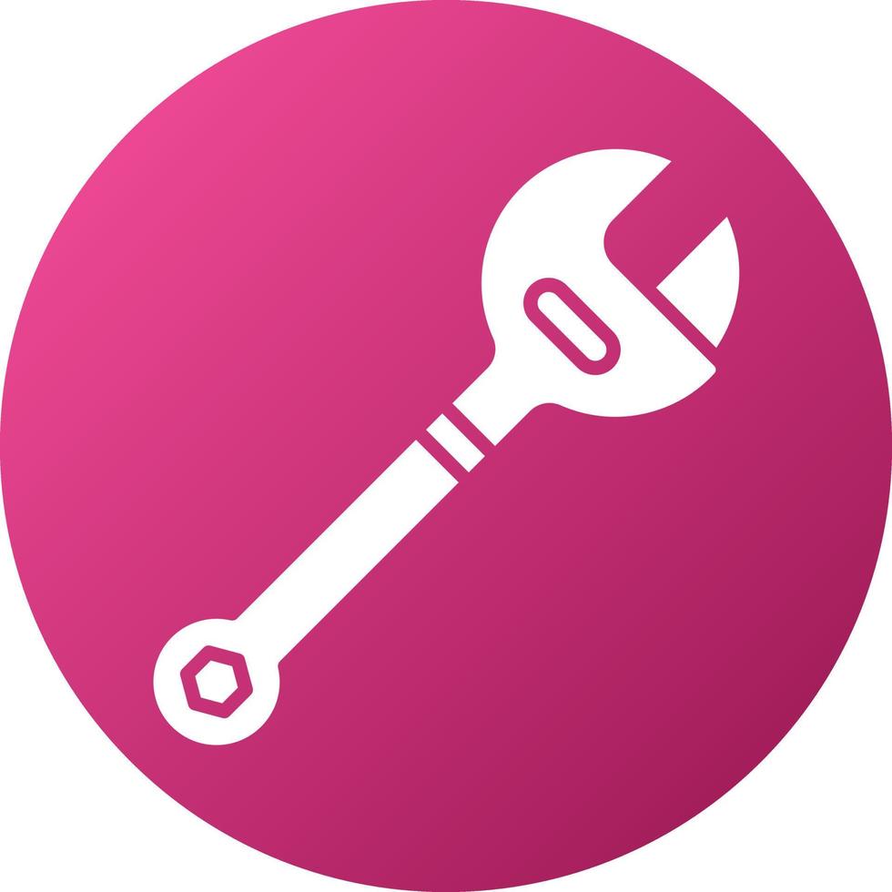 Wrench Icon Style 21804746 Vector Art at Vecteezy