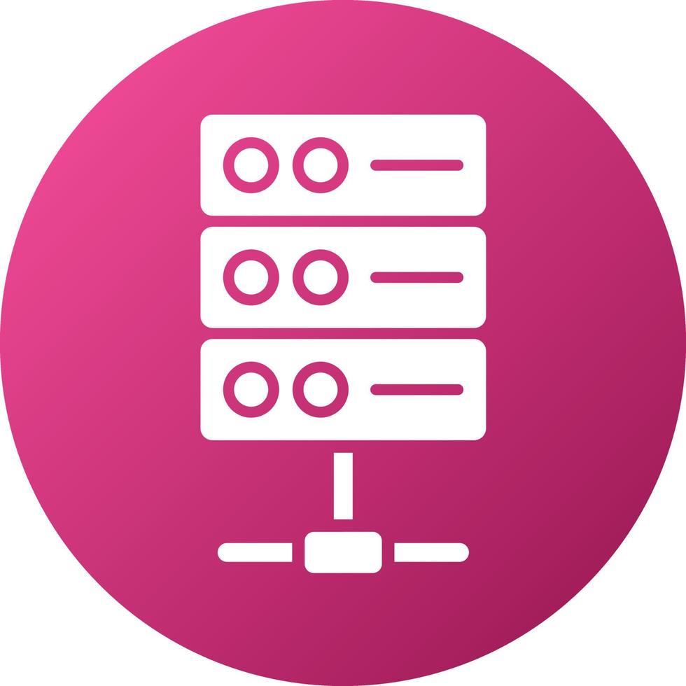 Database Icon Style vector