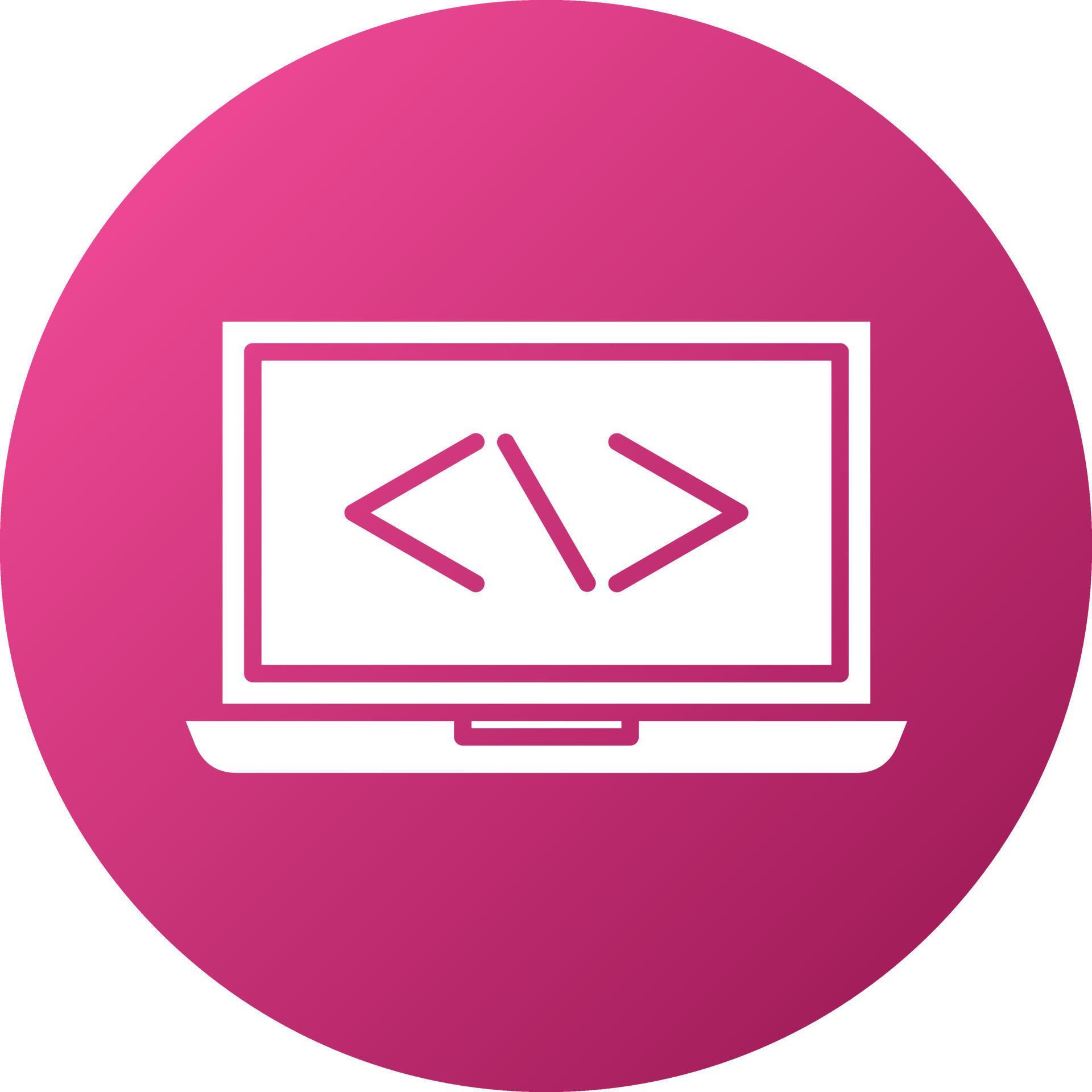 A pristine laptop displaying code, probably before the bugs attacked.