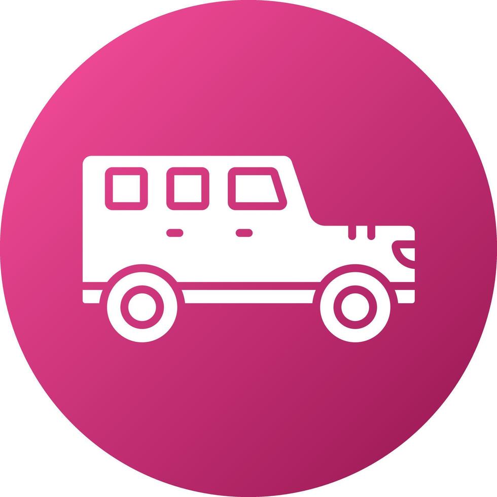 Suv Icon Style vector
